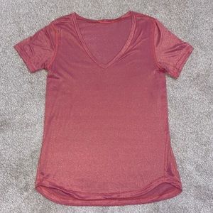 Lululemon V-neck relaxed tee